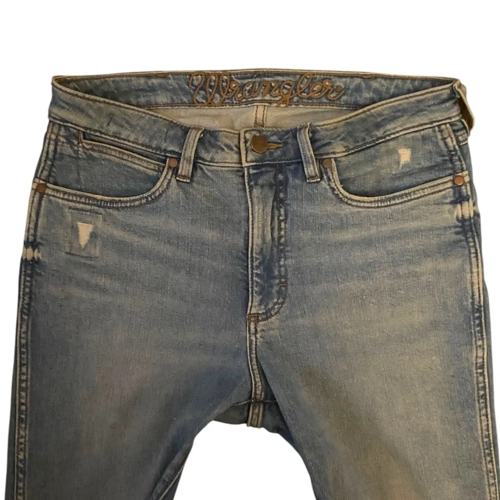 Wrangler Retro High Rise Jeans Bootcut Trouser 29 - Picture 2 of 15